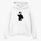 Толстовка худи оверсайз