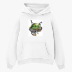 Толстовка худи оверсайз