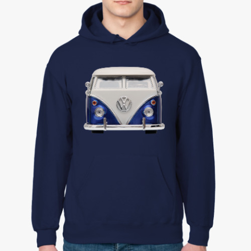 Толстовка худи с принтом Volkswagen Bus