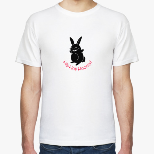 Футболка с принтом Кролик