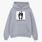 Толстовка худи оверсайз