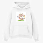 Толстовка худи оверсайз