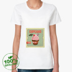 Женская футболка органик