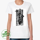 Женская футболка органик