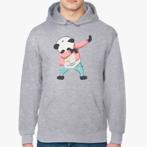 Толстовка худи с принтом Панда даб