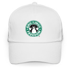 Кепка / бейсболка, белая (печать) GNU Linux Freedom