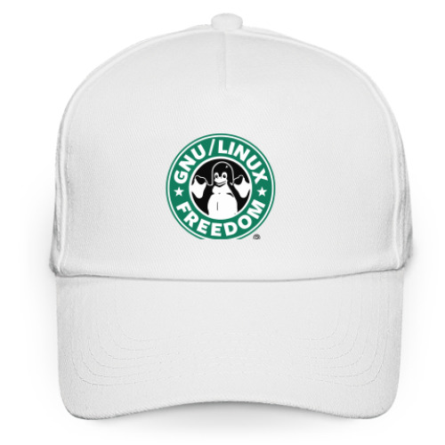 Кепка бейсболка GNU Linux Freedom