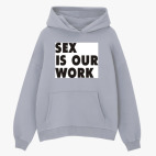 Толстовка худи оверсайз