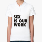 Женская рубашка поло