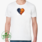 Мужская футболка органик