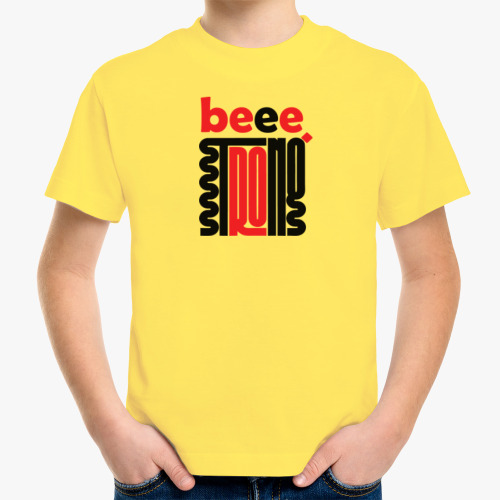 Детская футболка Bee Strong