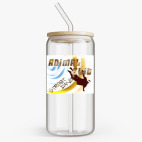 Банка с бамбуковой крышкой