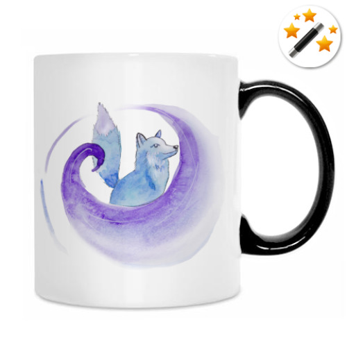 Кружка-хамелеон "Лиса"