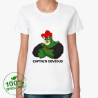 Женская футболка органик