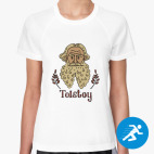 Женская спортивная футболка