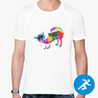 Мужская спортивная футболка