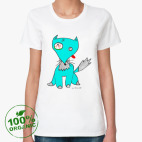 Женская футболка органик