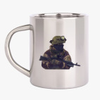 Кружка металлическая