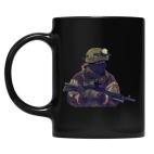 Кружка цветная UV-DTF