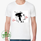 Мужская футболка органик