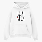 Толстовка худи оверсайз