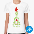 Женская спортивная футболка