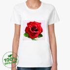 Женская футболка органик