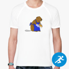 Мужская спортивная футболка