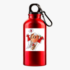 Металлическая бутылка 400 мл UV-DTF