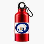 Металлическая бутылка 400 мл UV-DTF