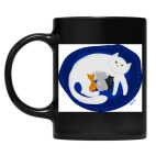 Кружка цветная UV-DTF