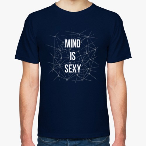 Футболка с принтом MIND IS SEXY