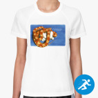 Женская спортивная футболка