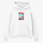 Толстовка худи оверсайз