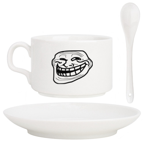 Кофейный набор trollface