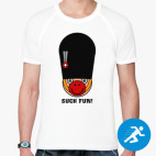 Мужская спортивная футболка