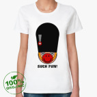 Женская футболка органик