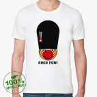 Мужская футболка органик