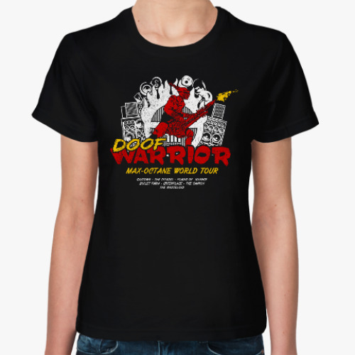 Женская футболка Doof Warrior