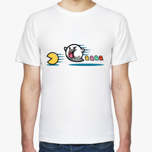 Футболка с принтом Пакман