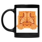 Кружка цветная UV-DTF