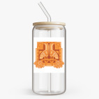 Банка с бамбуковой крышкой