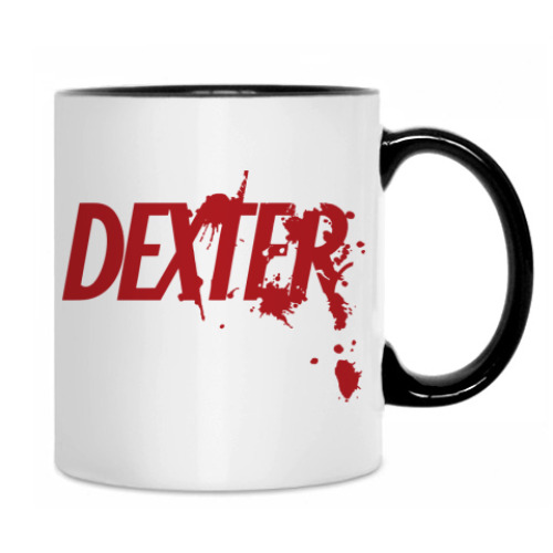 Кружка с принтом Dexter