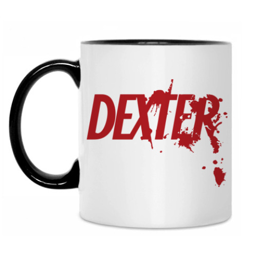Кружка с принтом Dexter