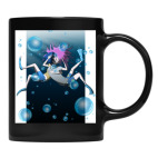 Кружка цветная UV-DTF