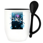 Кружка с ложкой