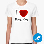 Женская спортивная футболка