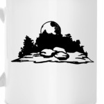 Луна в лесу