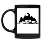 Кружка цветная UV-DTF