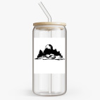 Банка с бамбуковой крышкой